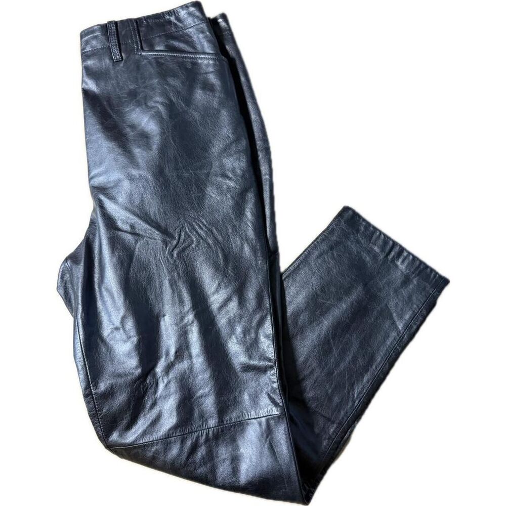 Ralph-lauren Women's Black and Navy Trousers